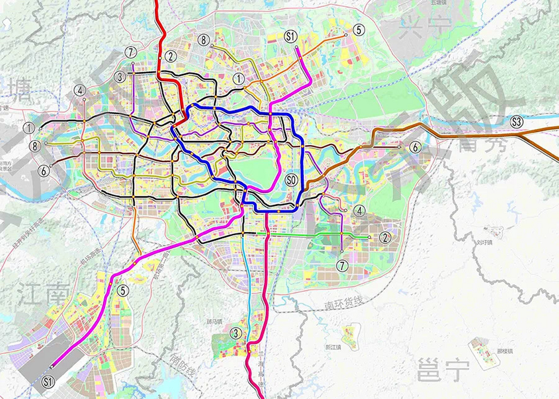 南宁地铁一号线延长线图片