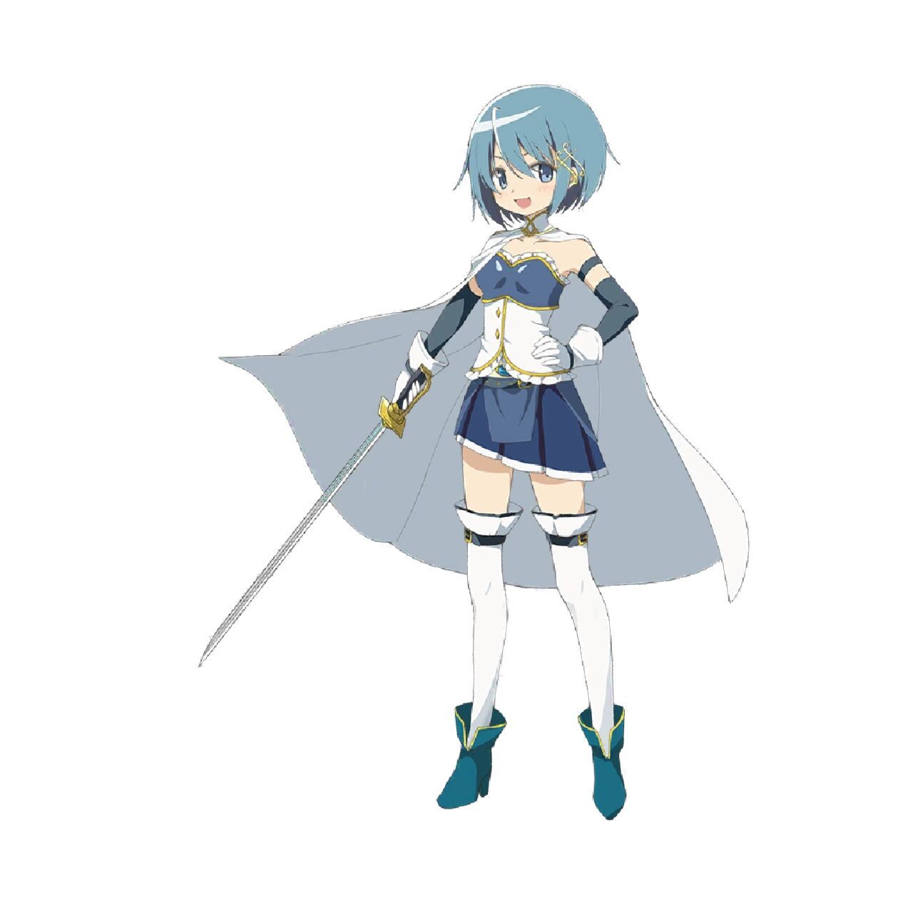 来一组魔法少女小圆官方立绘