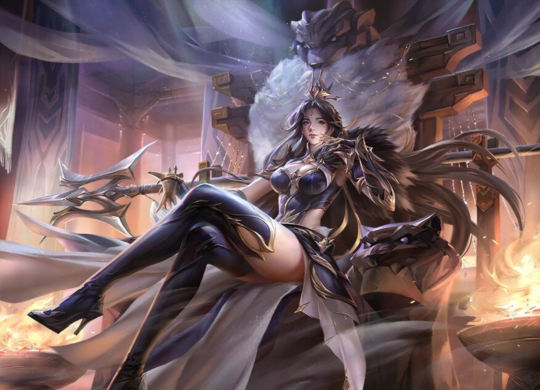 三国杀皮肤壁纸-女角色 需要请自取哦