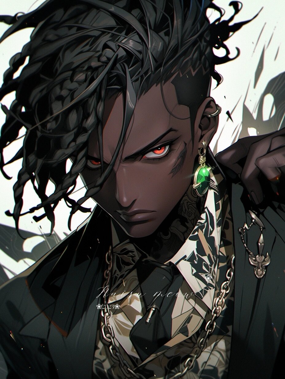 气场全开! 二次元的黑皮真的太戳我了! ?