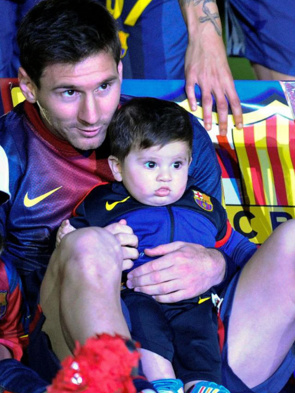 梅西你家的煤气罐真是可爱到爆78 梅西大儿子蒂亚戈外号煤气罐 因为