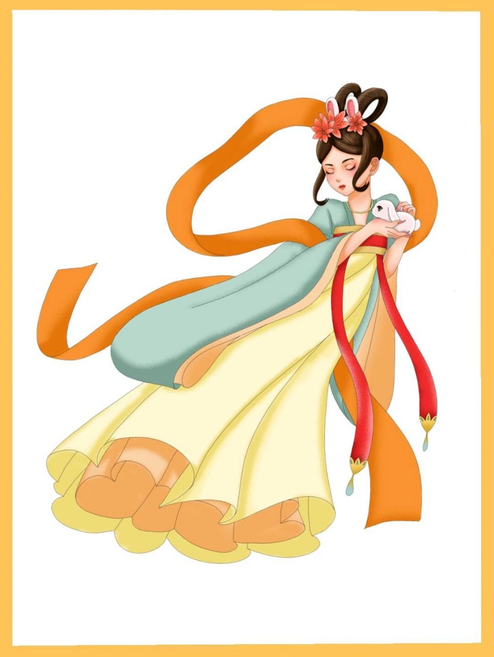 嫦娥奔月|中秋素材 美丽仙子嫦娥分享来啦 宝子们今天分享中秋节嫦娥