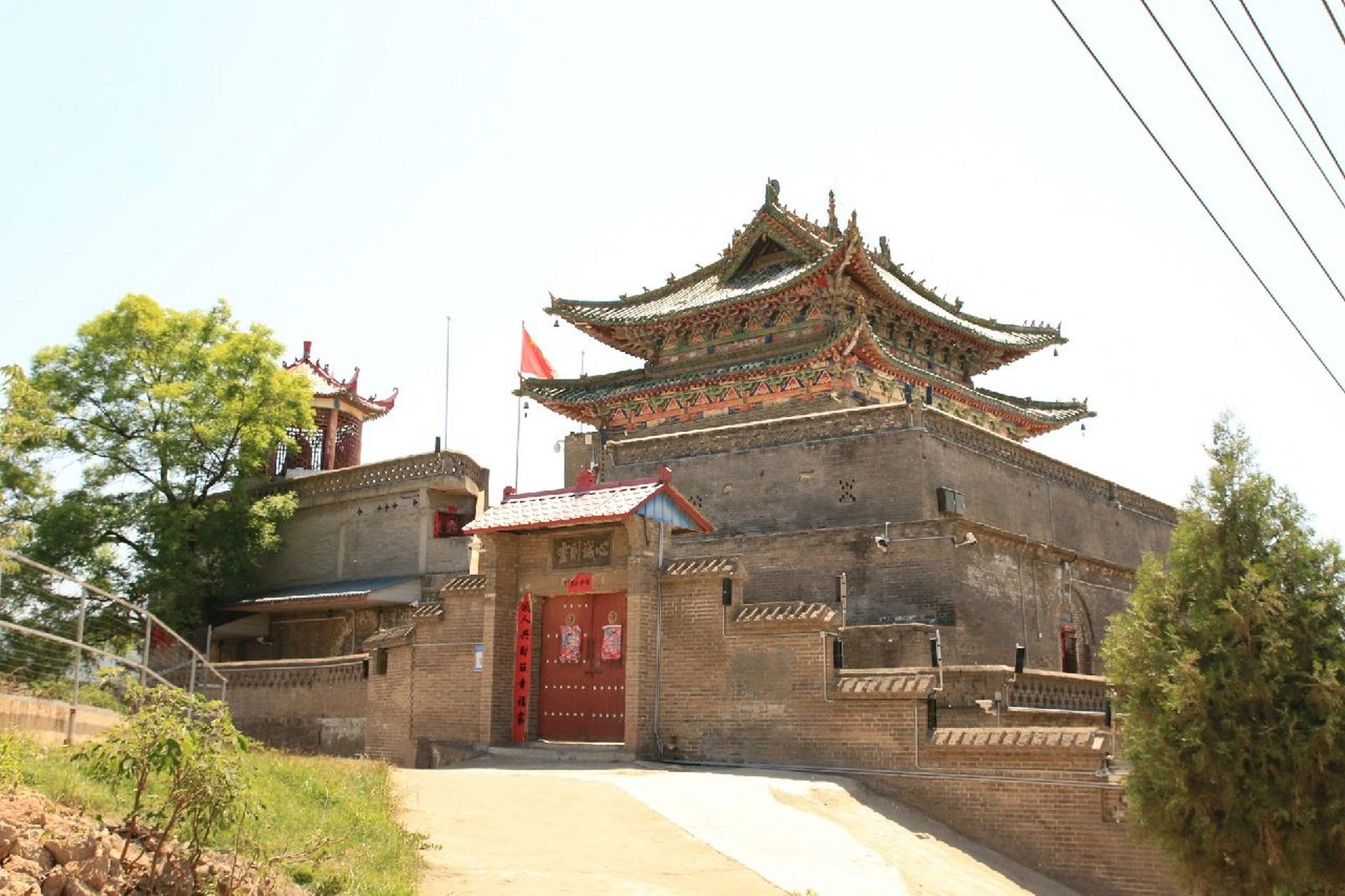 福昌阁,洛阳市宜阳县. 道教建筑,藏在村子里不出名.