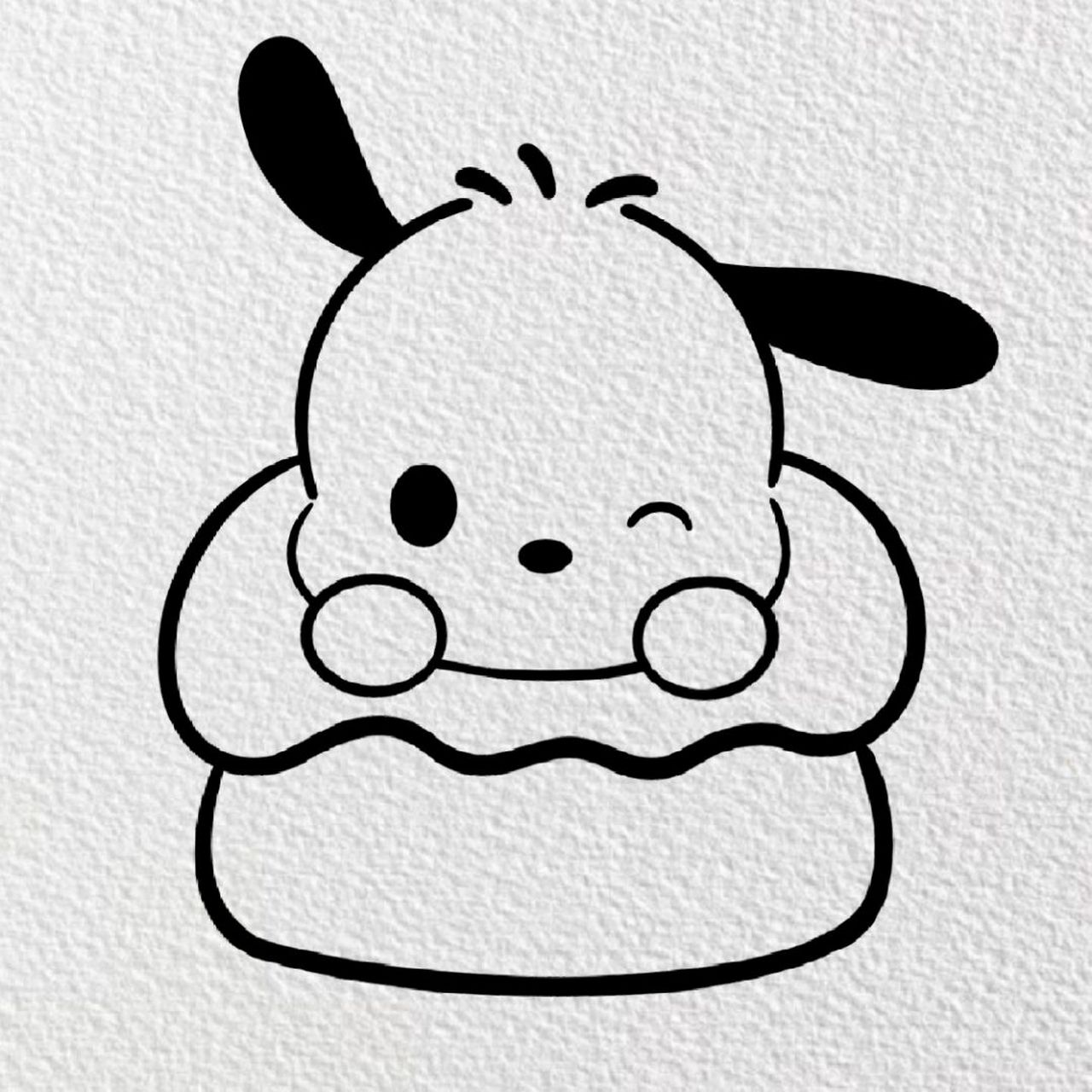 简笔画|【帕恰狗】(附过程) 98 98 98 【用具】 44procreate