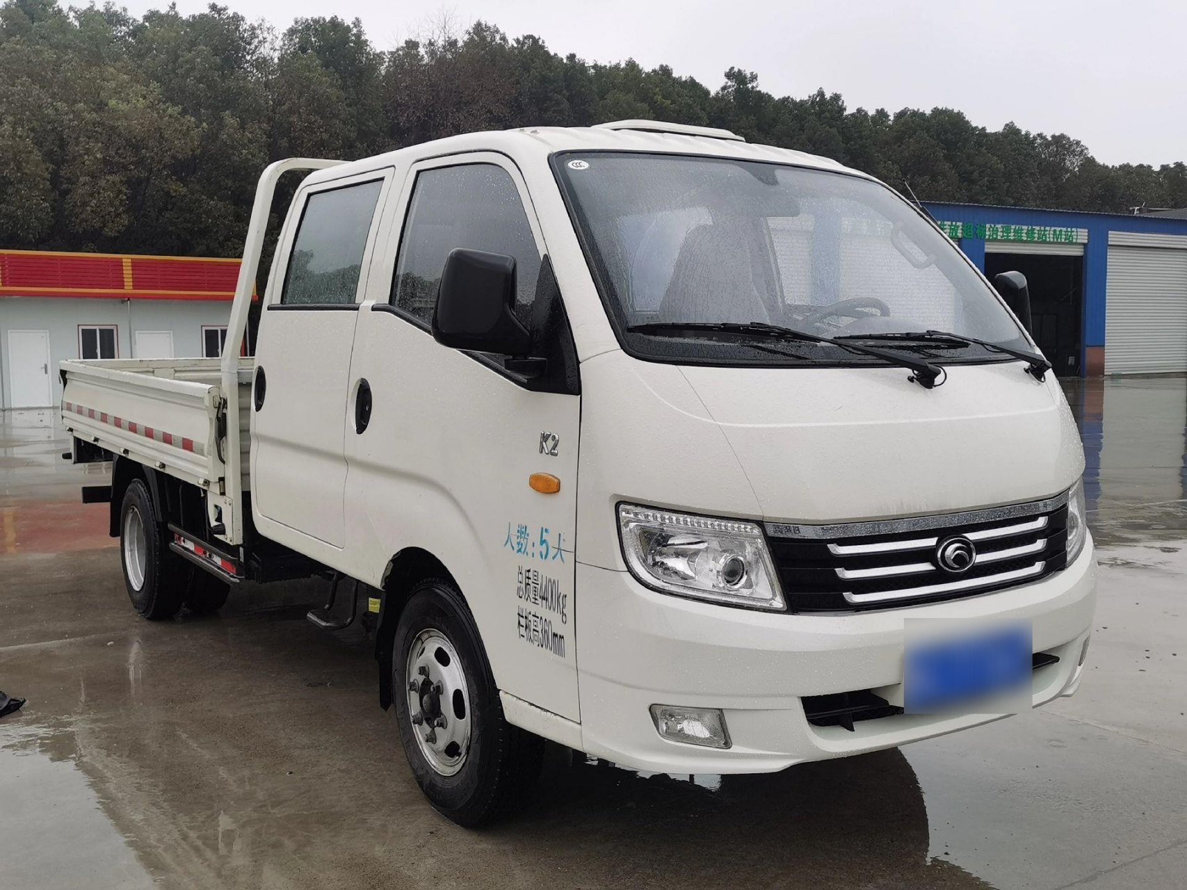 新到19年福田康瑞k2大双排,斗长三米多点柴油发动机车况精品