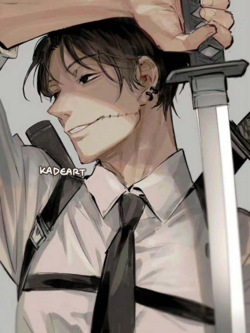 实力说话 #动漫# #电锯人# #岸边# :kadeart