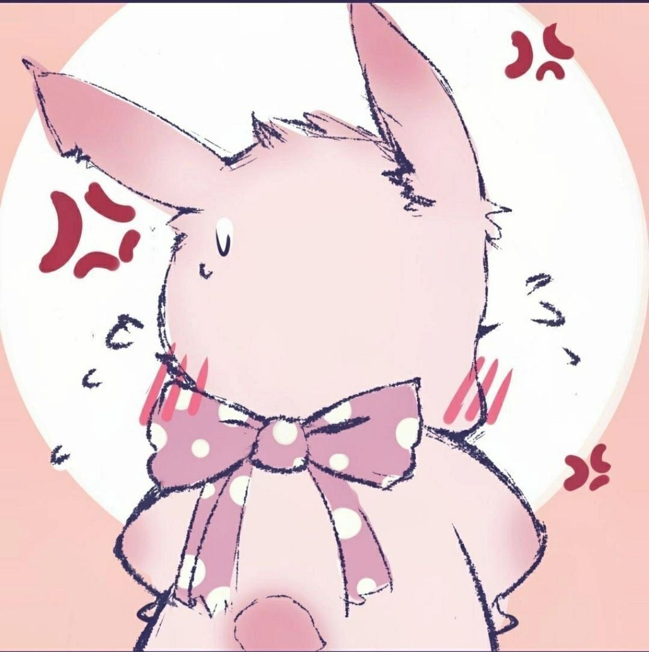 情头推荐,好可爱的狼兔cp,粉色动情侣头像 情头推荐,好可爱的狼兔cp