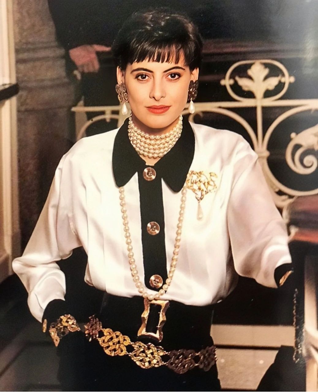 chanel|80,90年代广告海报 大赏 合集 17 伊娜时代的chanel广告海报