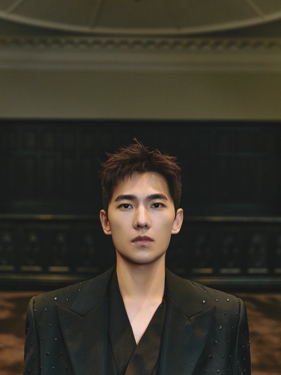 杨洋心动发型参考少年感十足i当下时尚 的造型之一,	喜欢阳光类型的