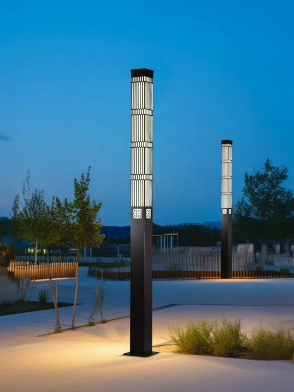 庭院灯图片大全 庭院灯9395,点缀家园的明亮守护者.