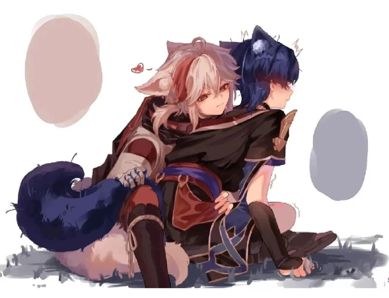 有跟本小姐一样嗑的散兵和万叶cp的吗?