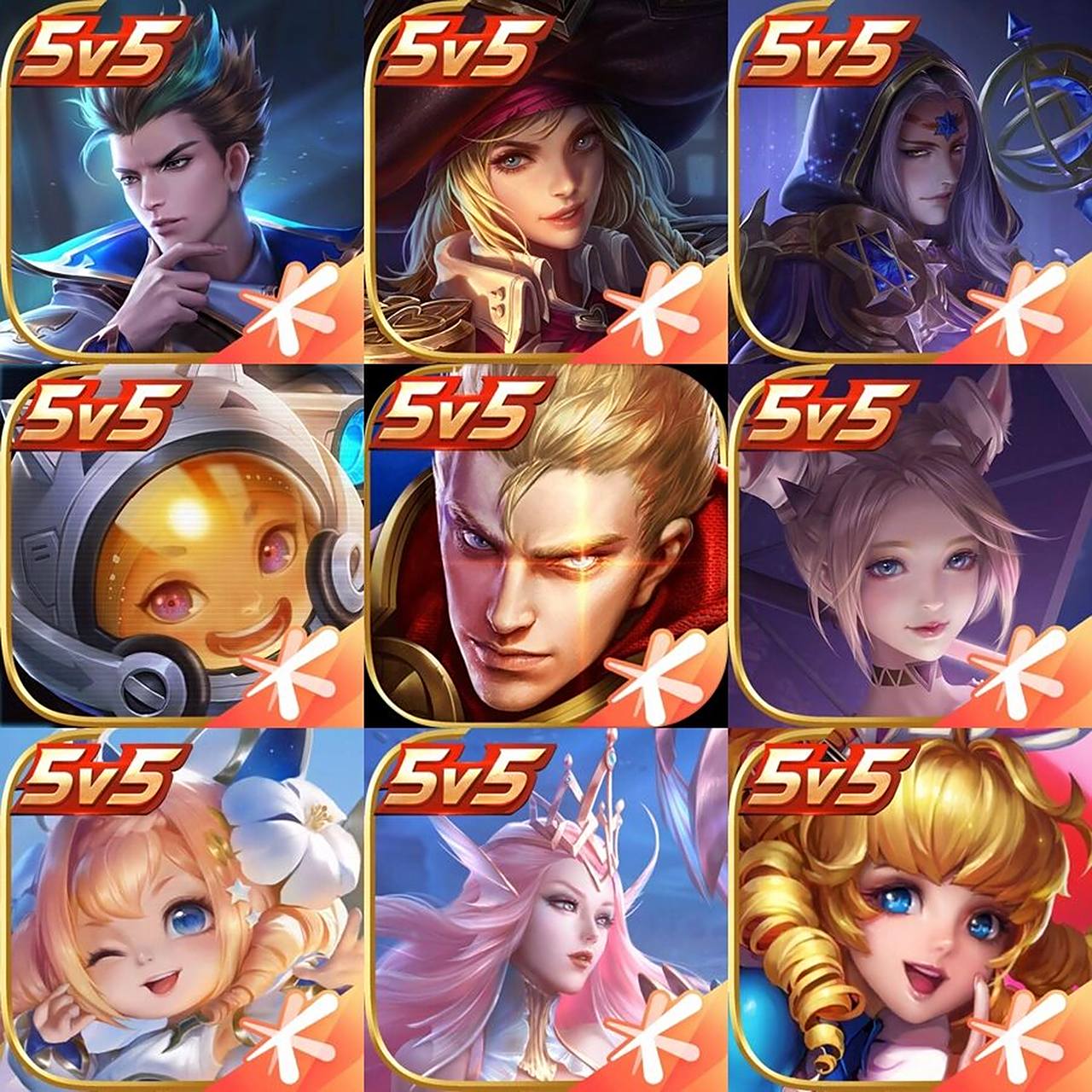 王者荣耀|看腻了亚瑟的图标 换成哪个好看呢  图标都没有改过,如果