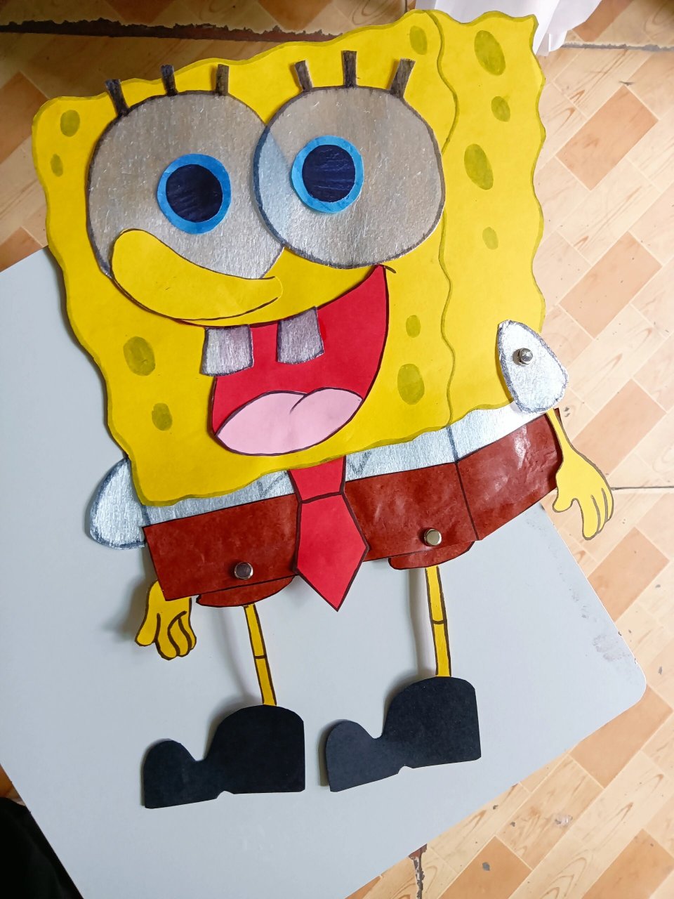 手工课皮影制作小组作业