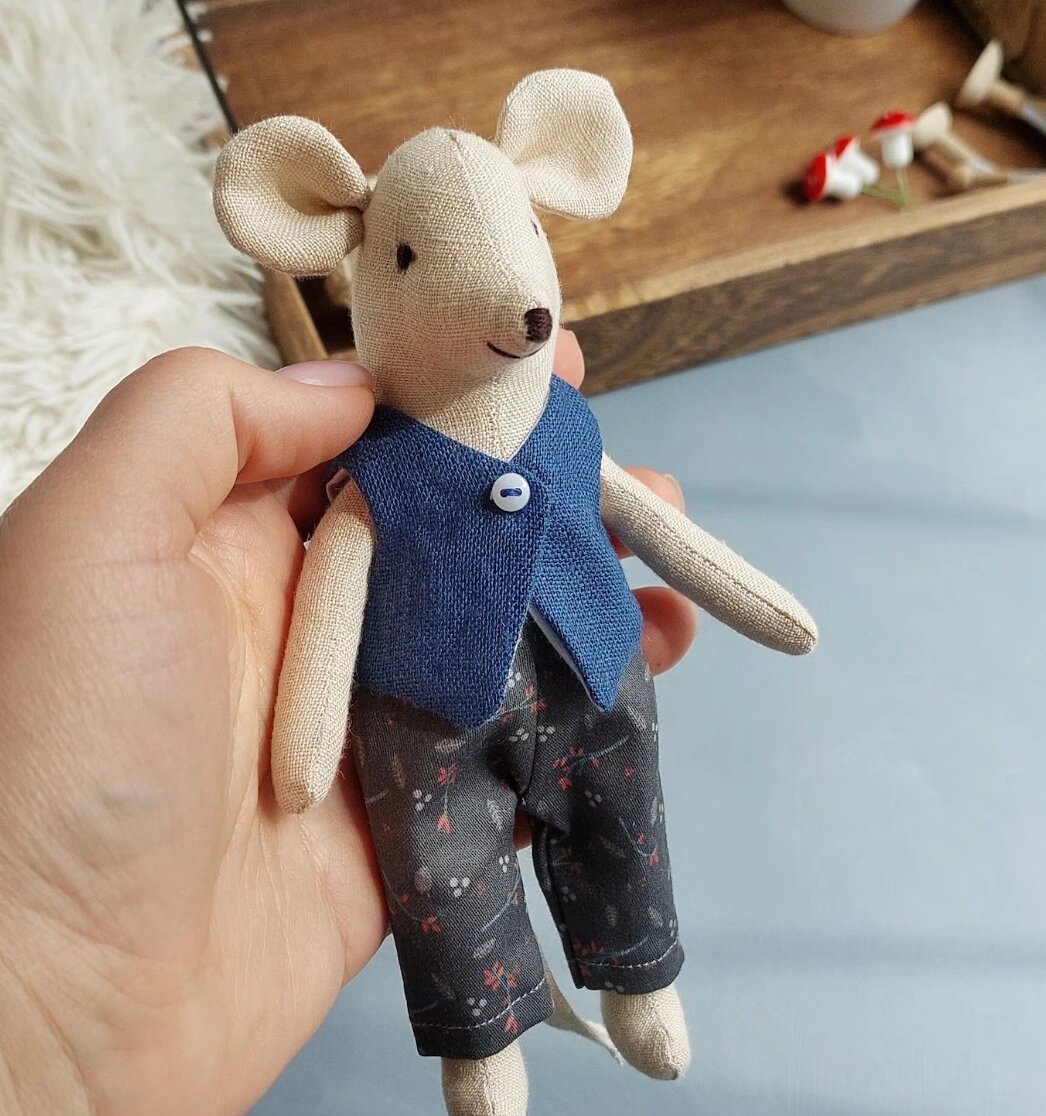 小老鼠布偶图纸