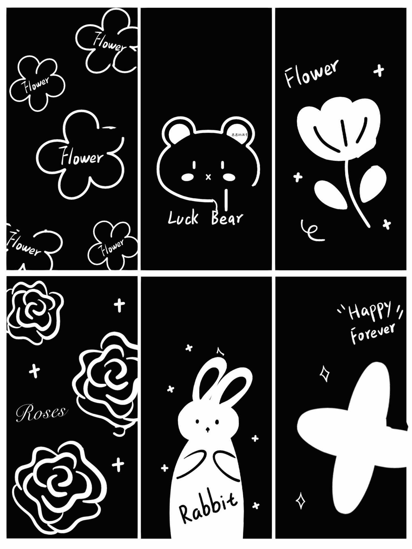 原创经典黑白简约壁纸