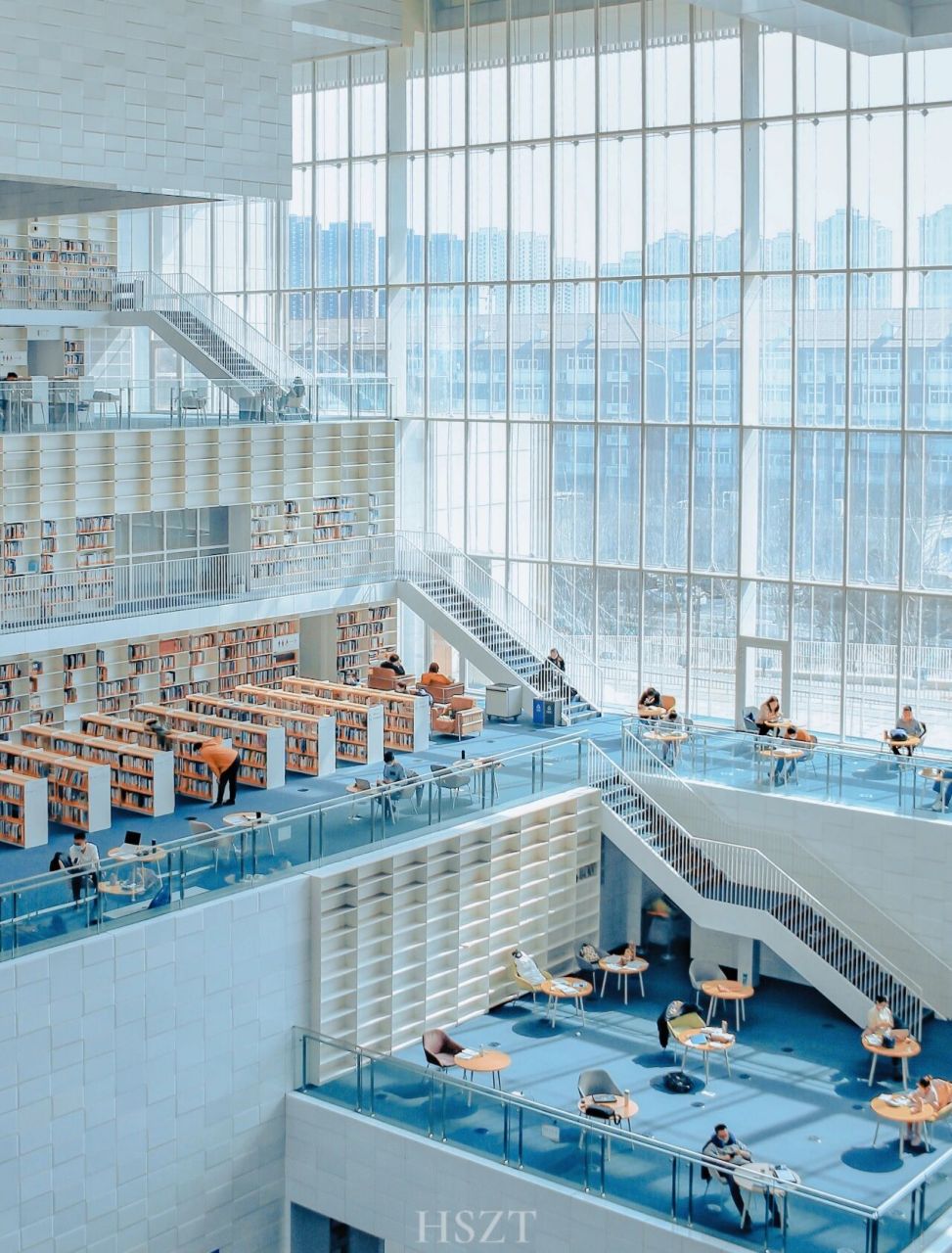 天津图书馆 读书,拍照打卡的好地方