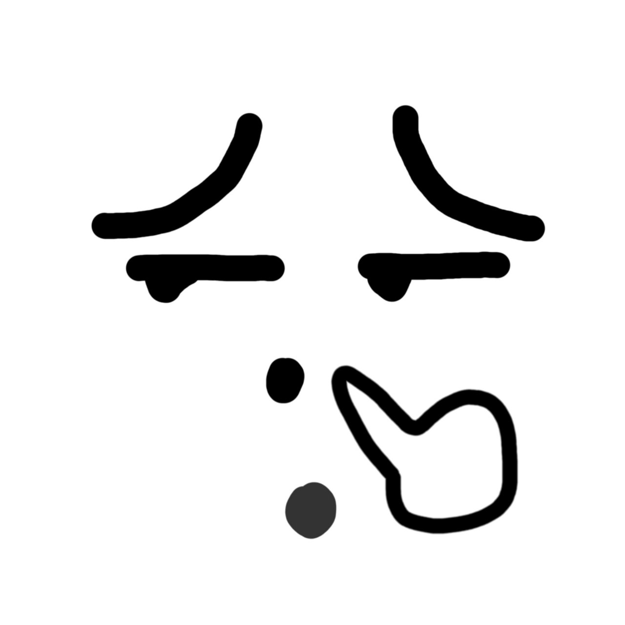关于一些下架的qq黄豆表情简笔画 想起来老版的qq里面的一些表情图