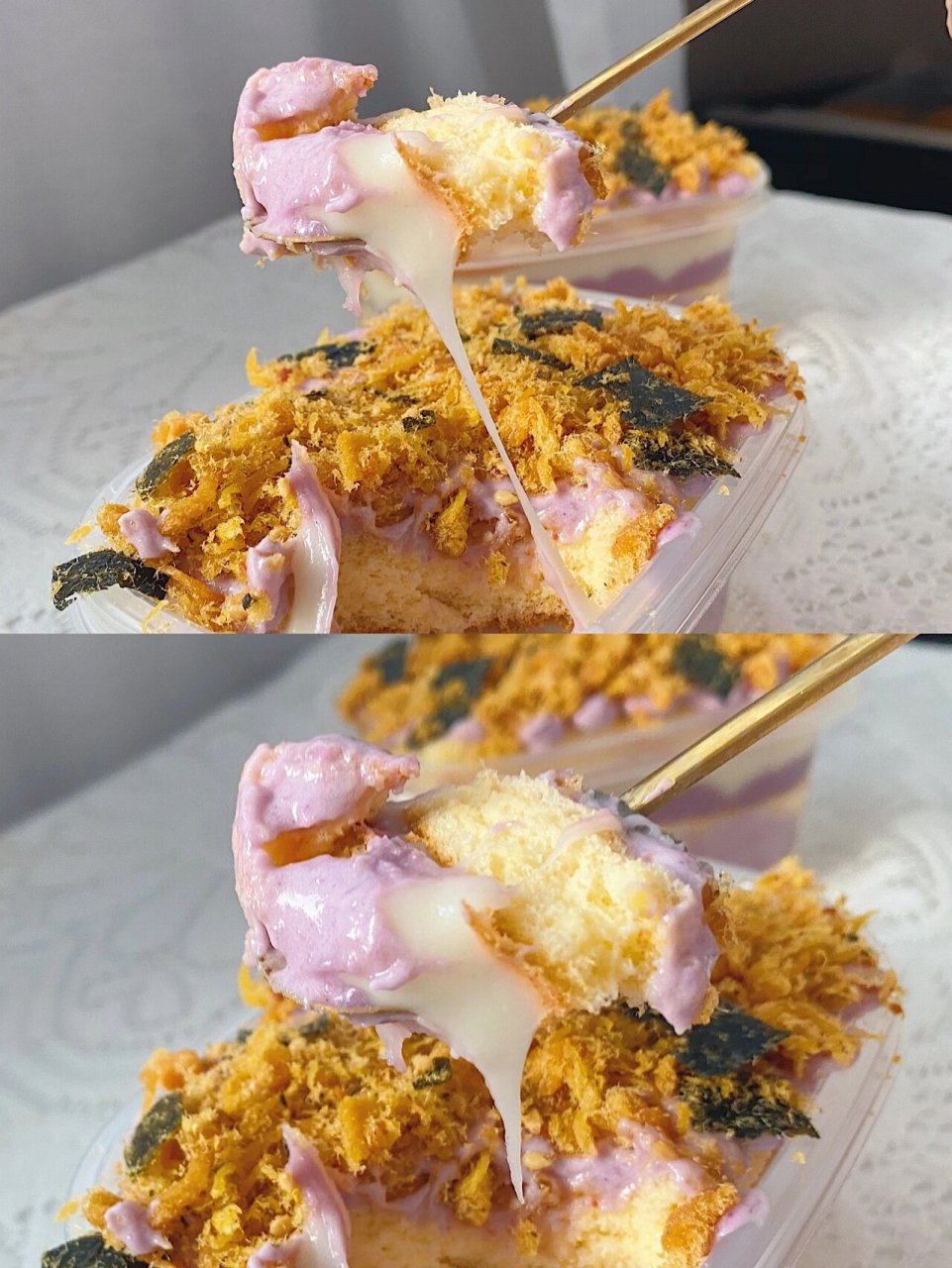 爆款75157515新手9315芋泥麻薯肉松盒子05附配方 会