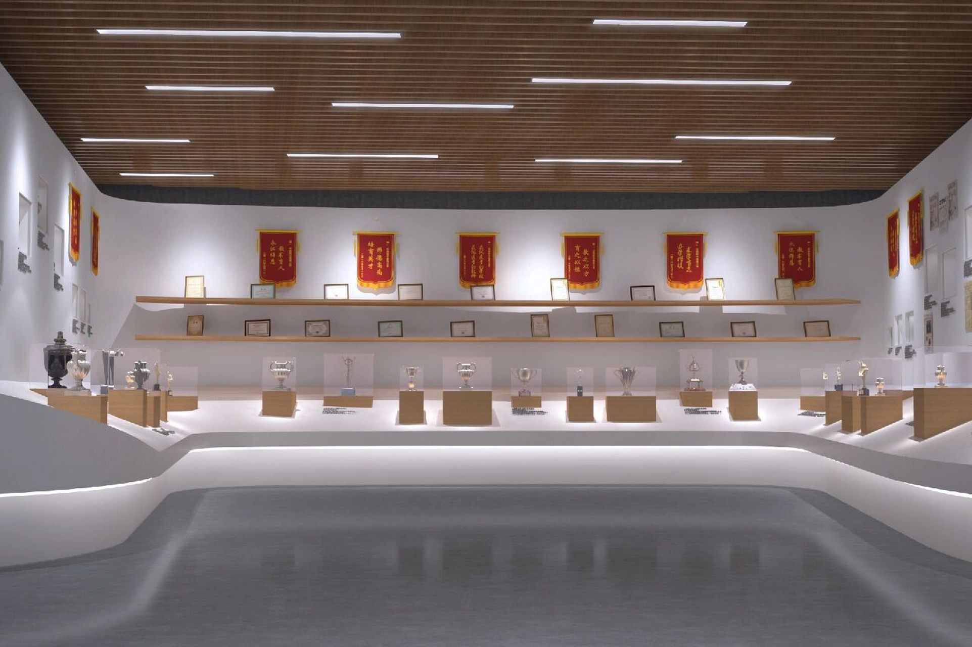 美术学院校史馆设计|设计分享 此次设计理念具体表现为: 以"新的学院