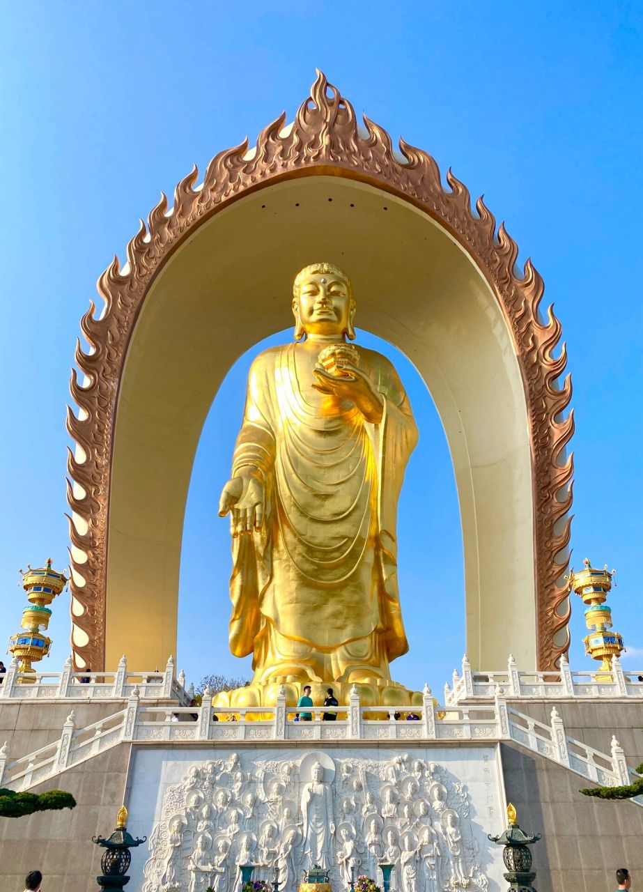 东林大佛 南无阿弥陀佛 回来吧孩子 九品往生窟 	   #