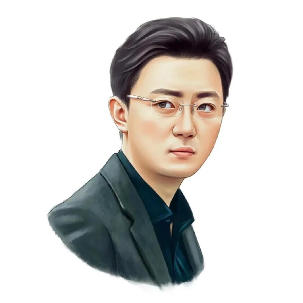 画风简约立体,辨识度高.你的头像就缺这样一个,你值得拥有