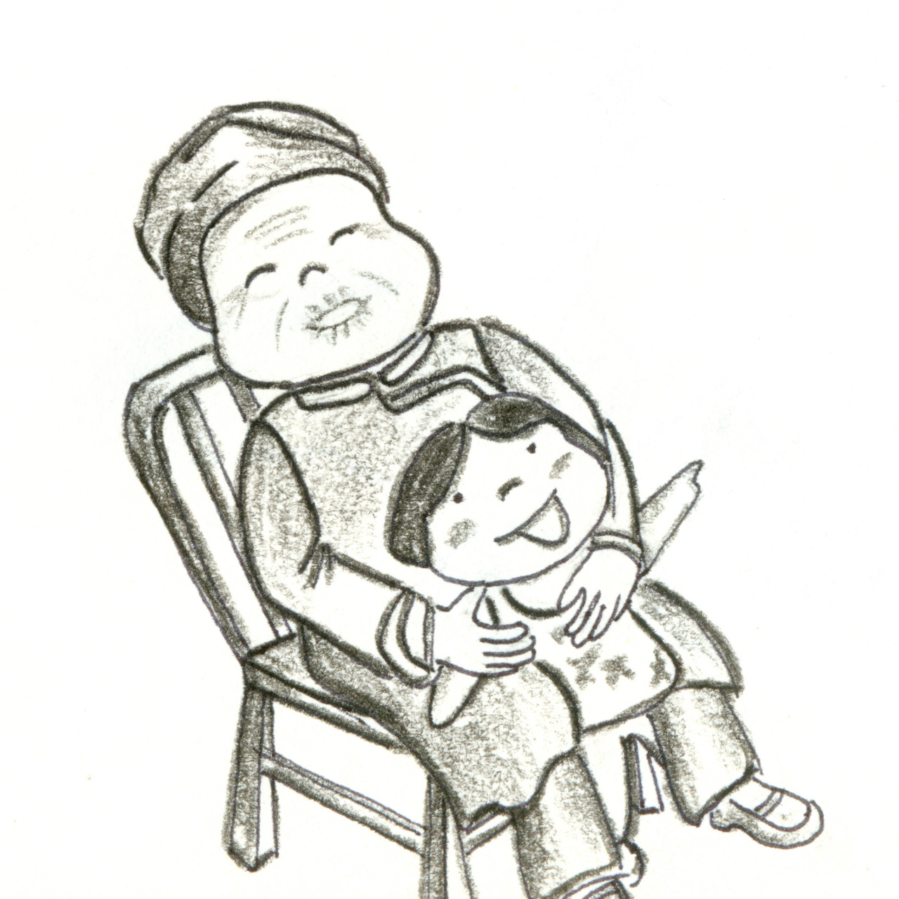 亲爱的外婆:  今天的天可真蓝.  城市里的天空,很多时候是灰白色的.