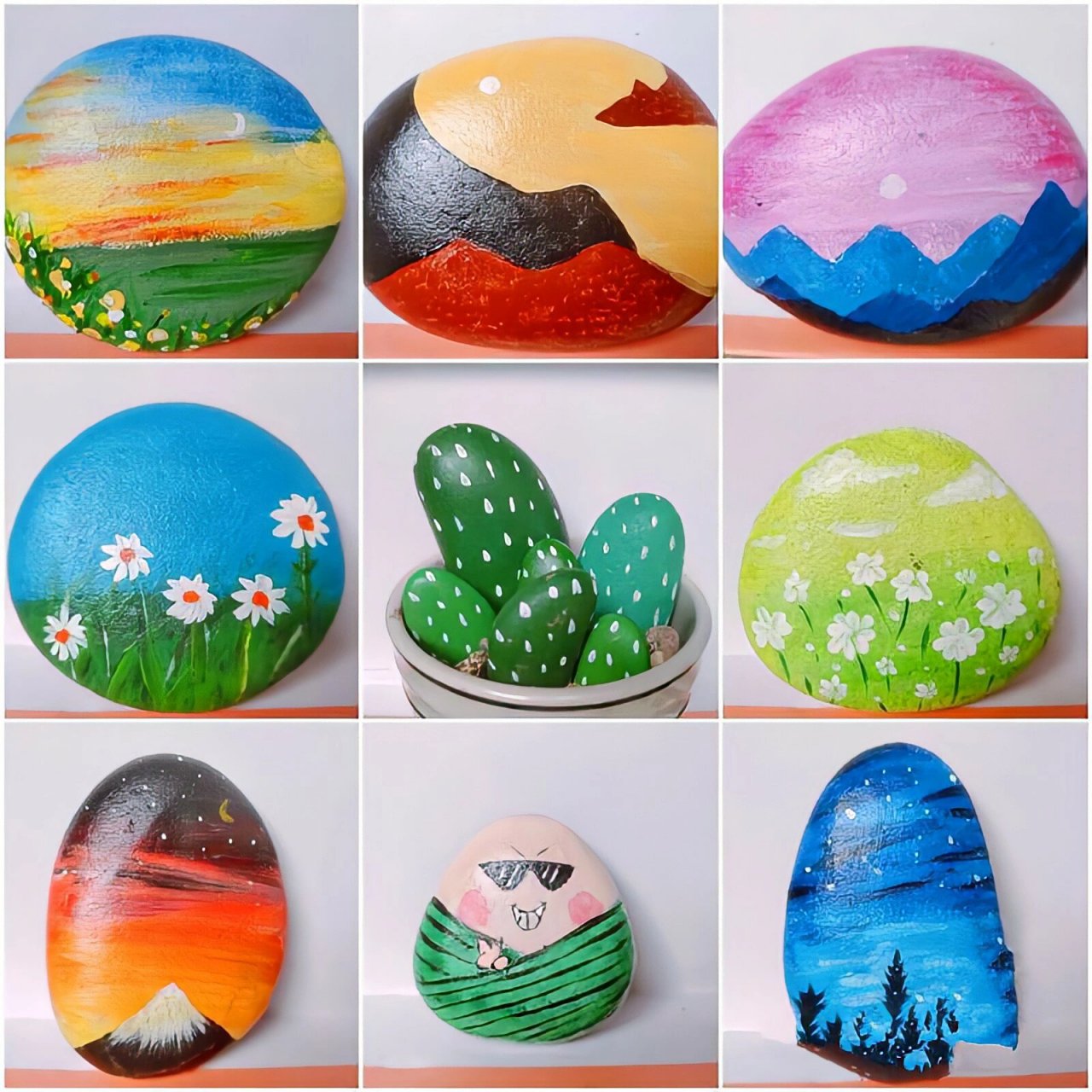 石头画diy操作流程步骤,建议先收藏! 931.