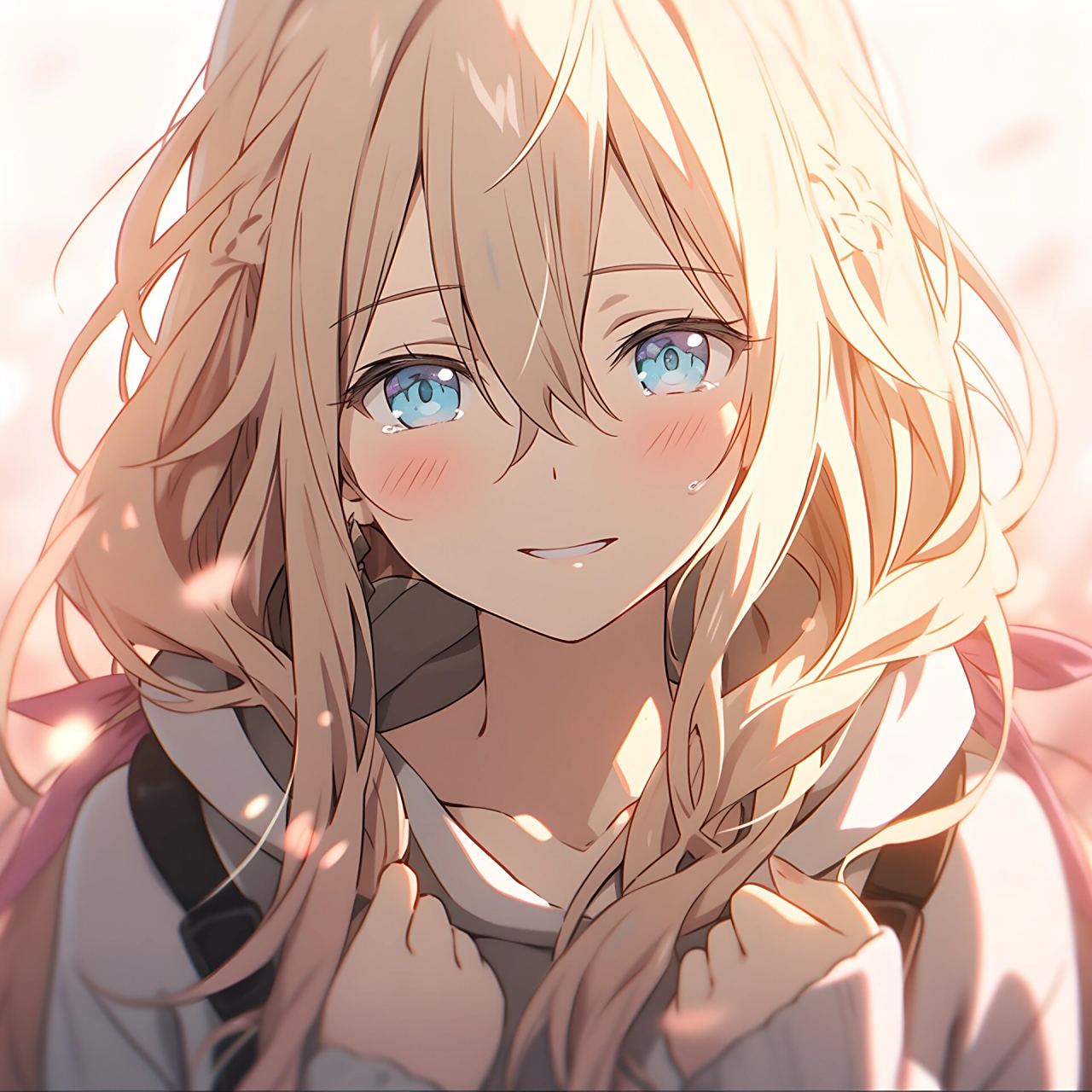 5250金发蓝瞳少女头像5250