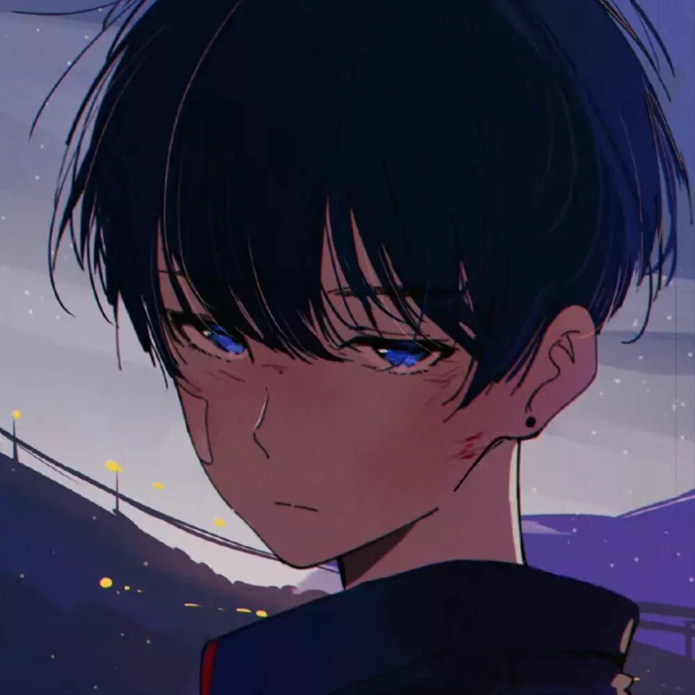 动漫ins伤感男头