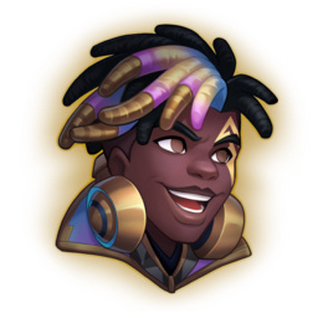 22版本新增表情】p1 为神话幻想 真实伤害 爆发 艾克的表情,新的