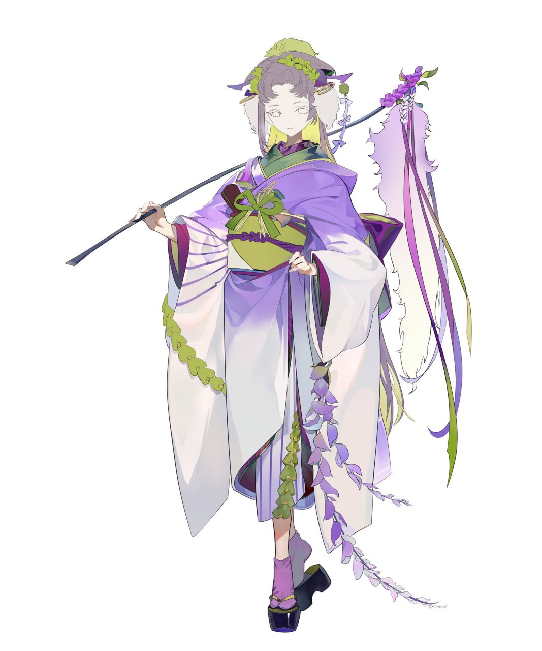 阴阳师百闻牌藤姬过程图 绘画过程