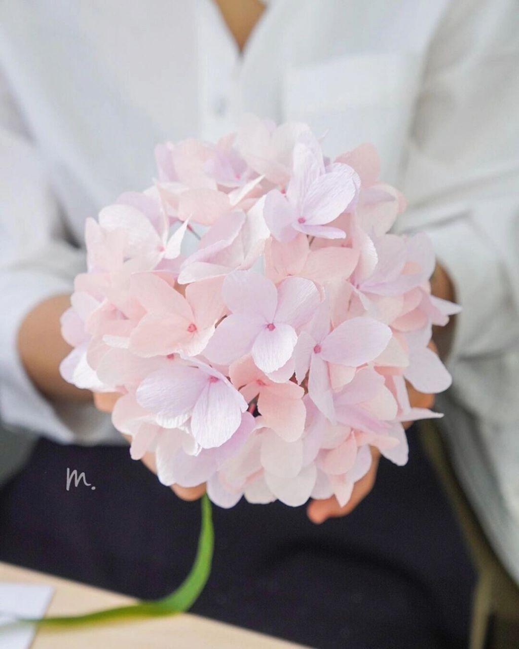 纸艺|纸花:omg6015这粉紫色绣球也太美了叭6015 作品分享