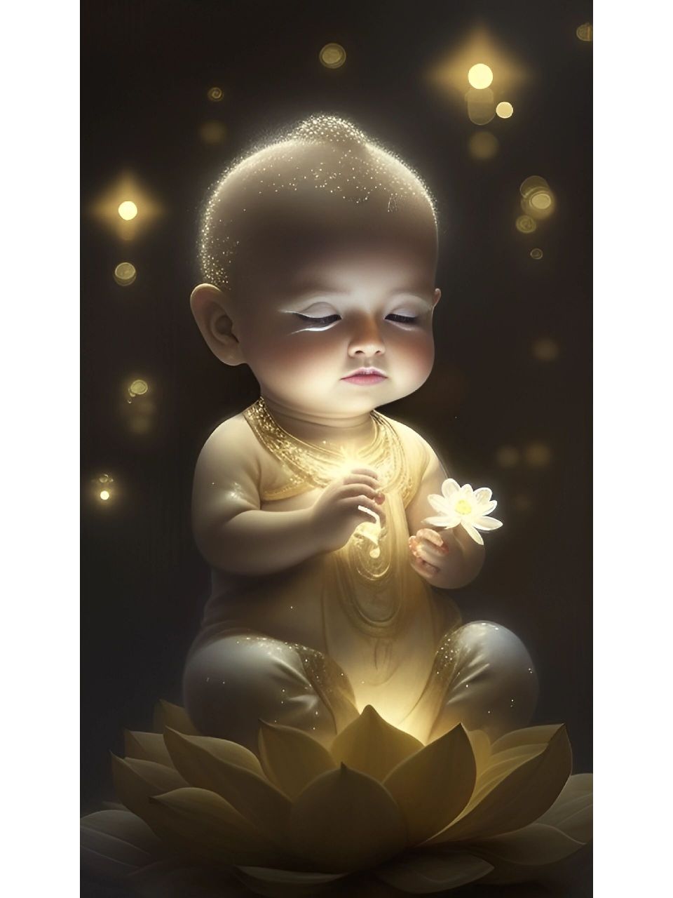 高清佛系壁纸,小活佛,灵童.