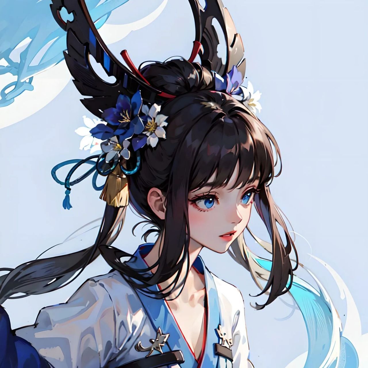 『情侣头像』后羿&嫦娥 【如梦令】后羿&嫦娥来啦92故事说,喜鹊在云