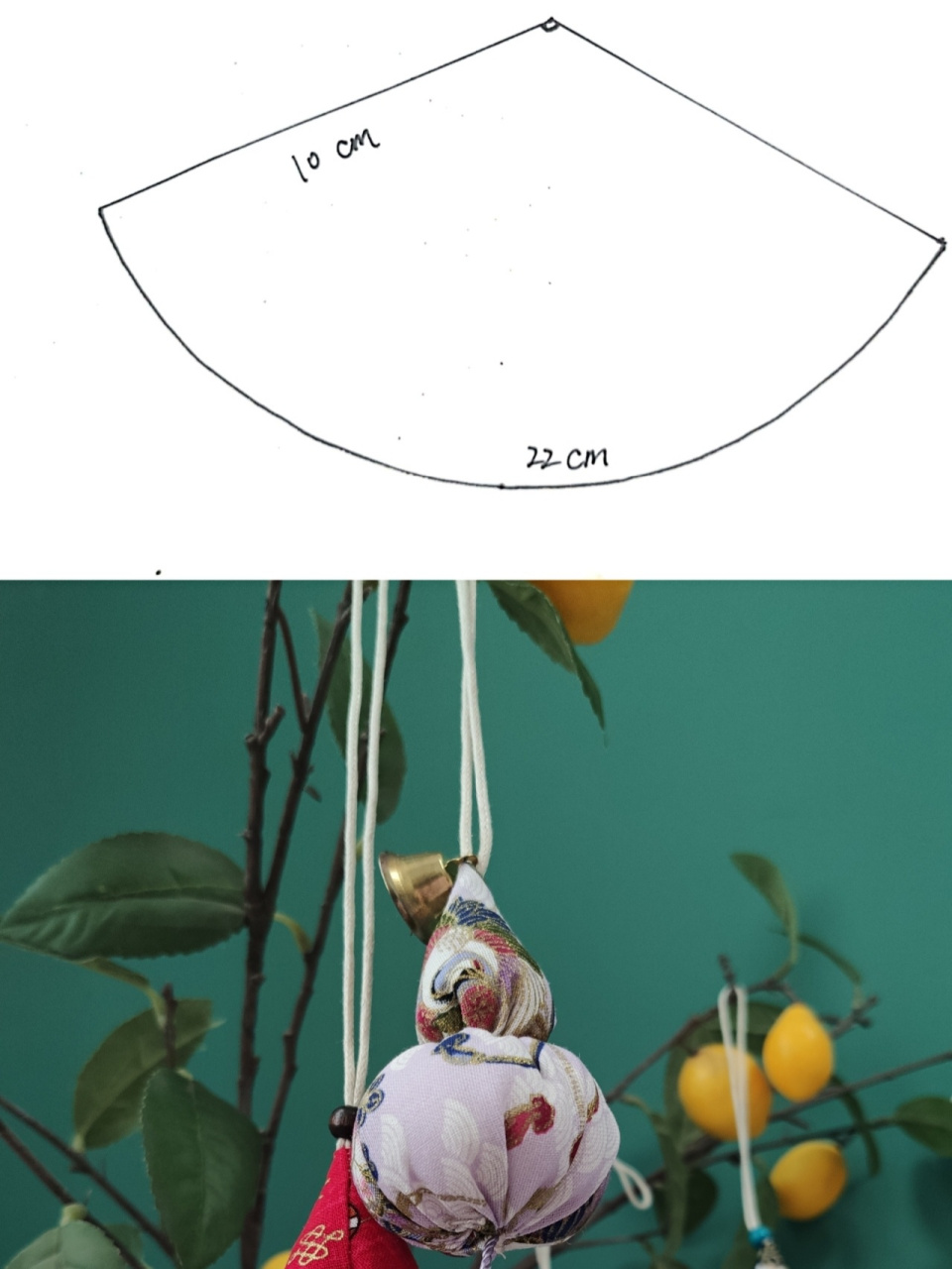 葫芦香包制作方法图片