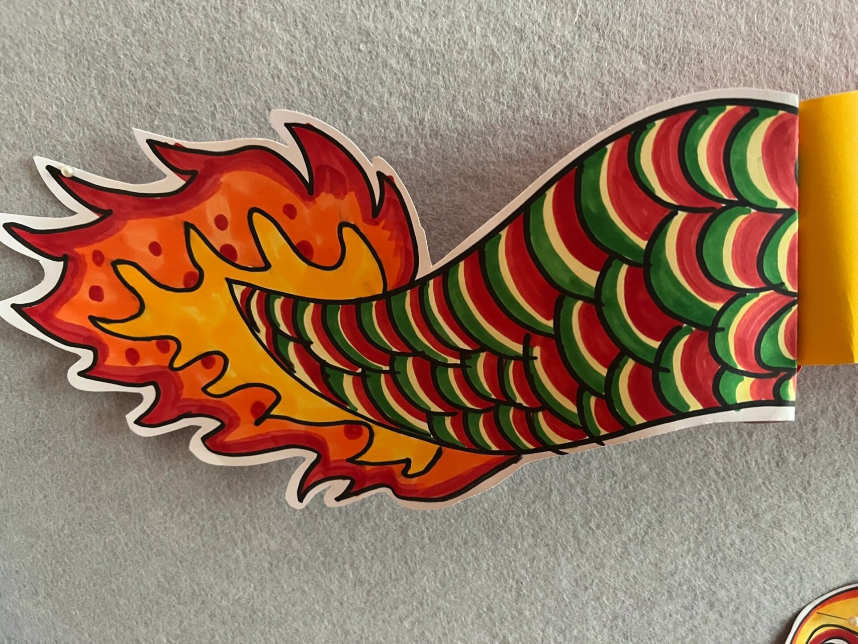 龙头龙尾 简笔画来画龙头龙尾吧#幼儿园# #幼儿园新年环创# #龙年插画