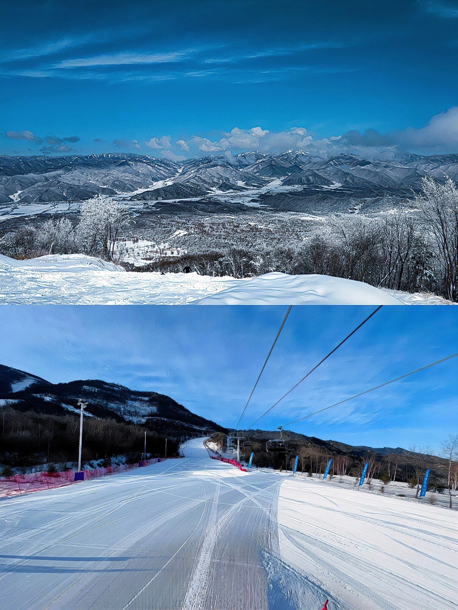 鳌山国际滑雪场图片