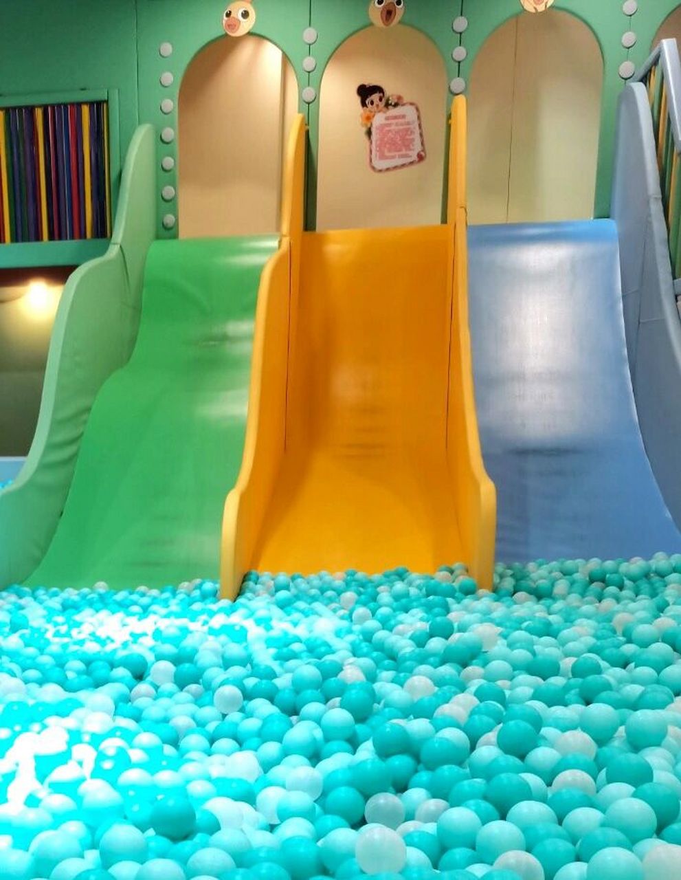 96溜娃打卡,北京洛宝贝儿童乐园97 99【项目】各种各样的海洋球