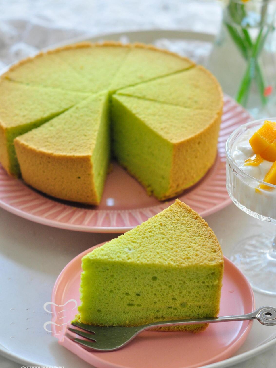 椰香斑斓叶蛋糕,马来西亚风味绿蛋糕 椰香斑斓叶蛋糕,马来西亚风味绿