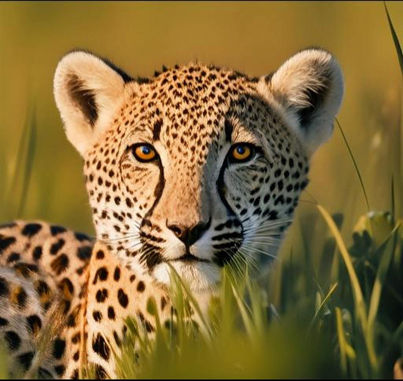 猎豹是一种猫科动物,属于豹亚科,猎豹属.