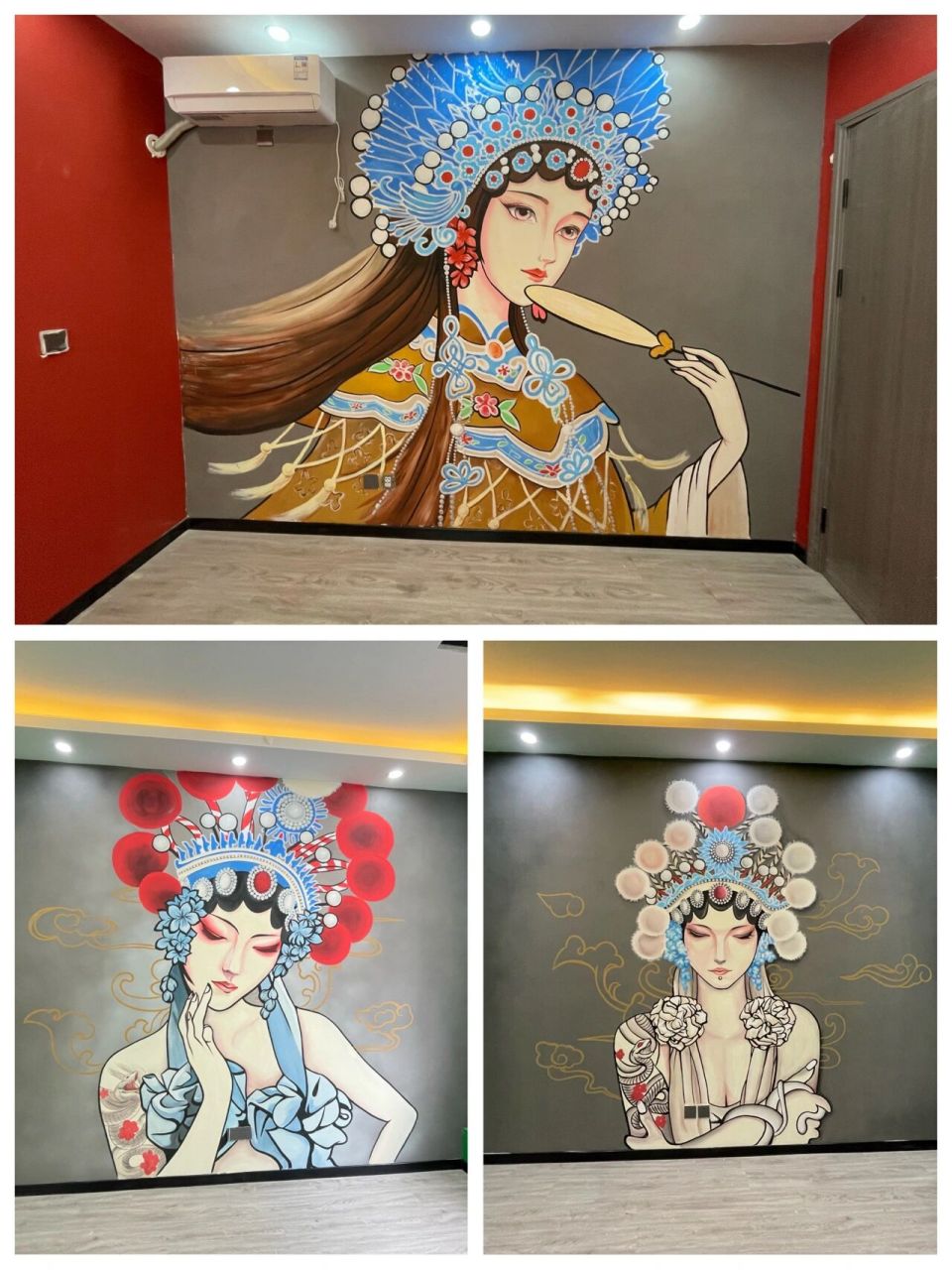 国潮风墙绘 长春国潮风墙绘,价格好商量