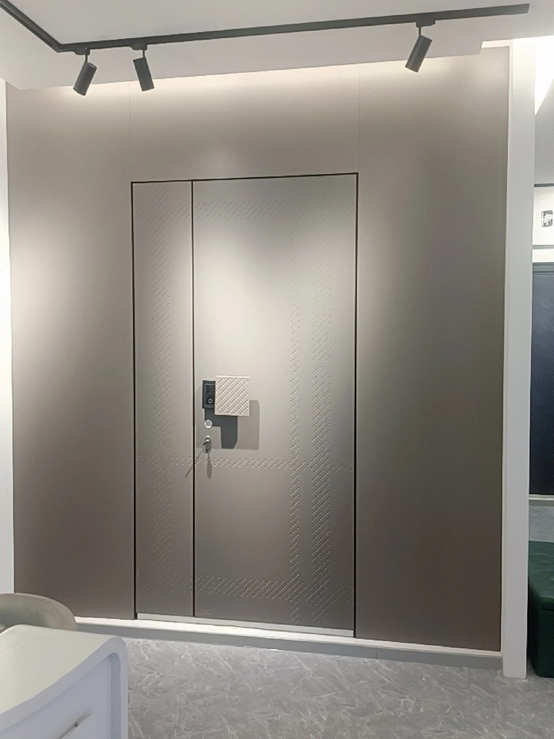 防盗门入户门 跃龙门铝精雕板,一门一景#防盗门# #入户门# #隐形门