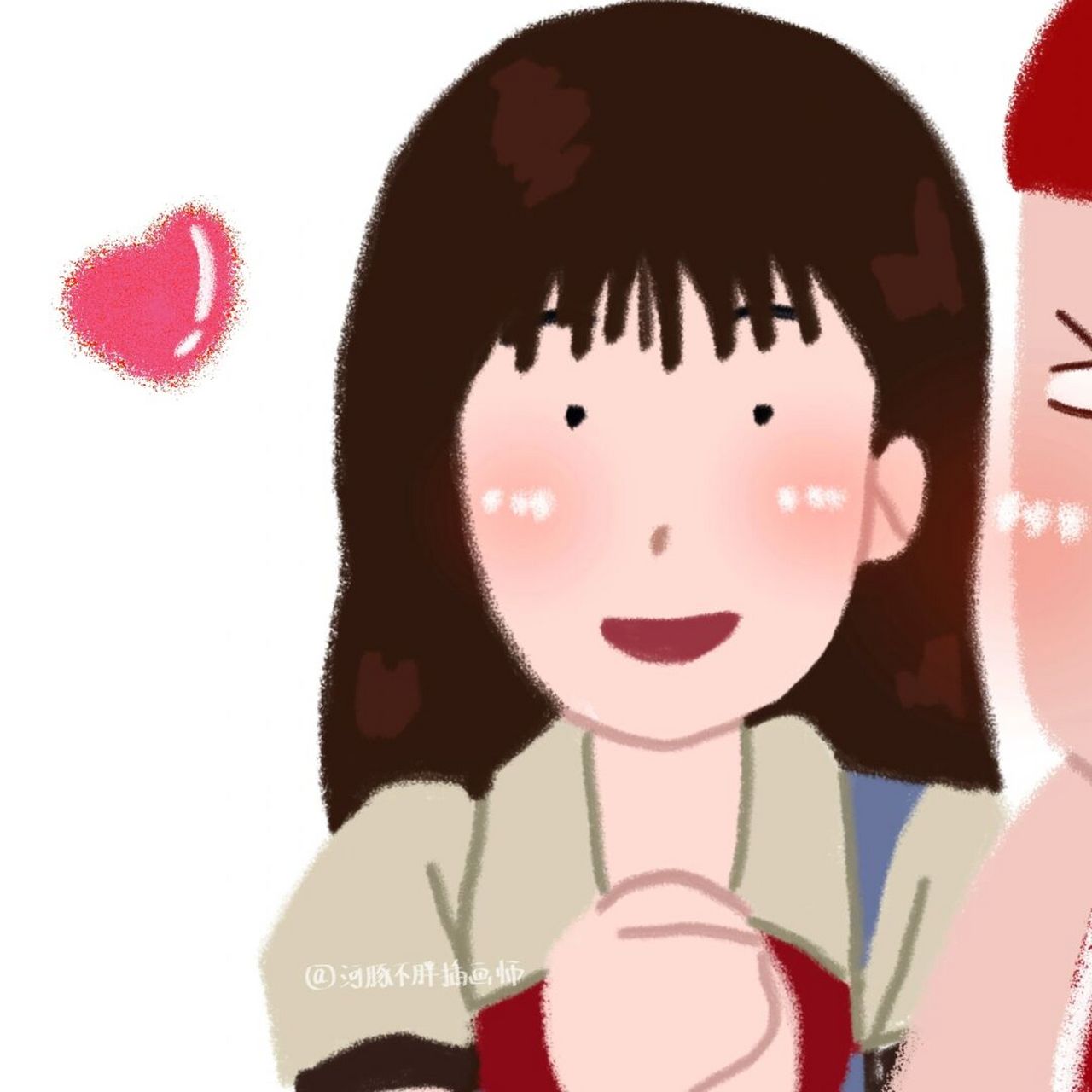 动漫情头# #情侣头像# #情侣头像分享# #樱木花道# #赤木晴子# #灌篮