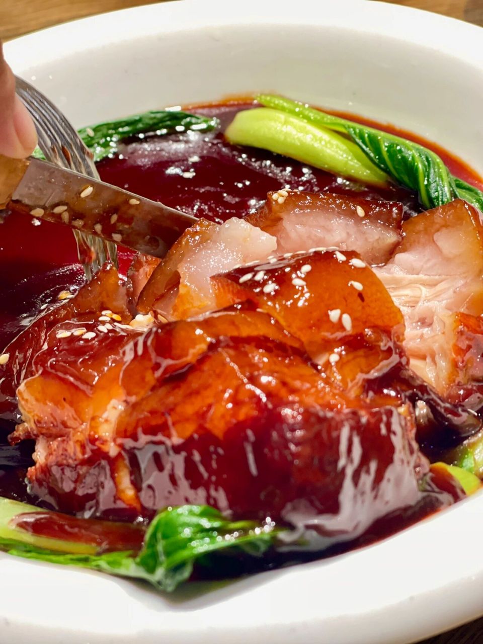 这口苏式东坡肉真的让我惦记好久～ 去苏州一定要吃一次苏州菜啊～这