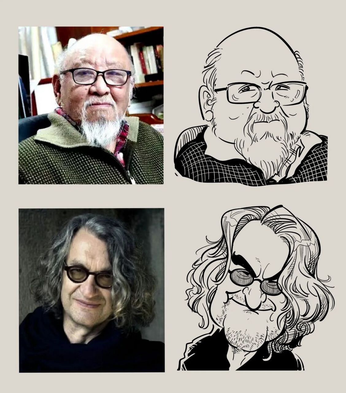 人物漫画肖像一组~(往左划) #画画的日常# #小4漫画# #漫画# #漫画