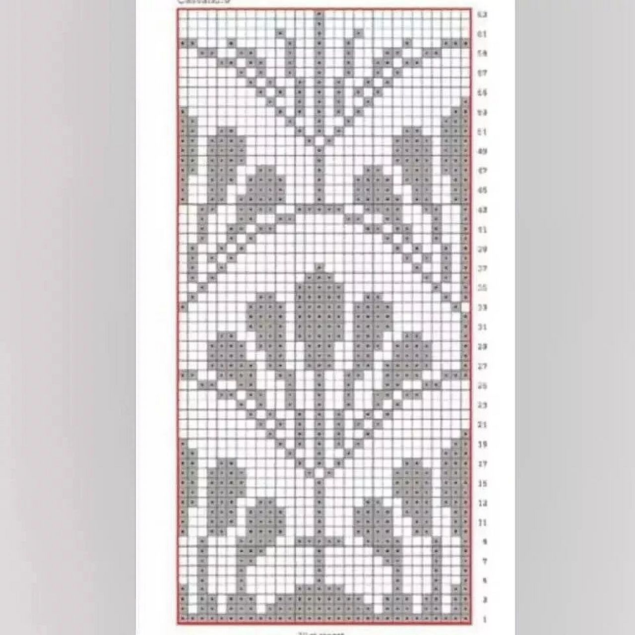 【像素】棒针编织 围脖像素画  提花图案 #编织# #手工编织# #像素画