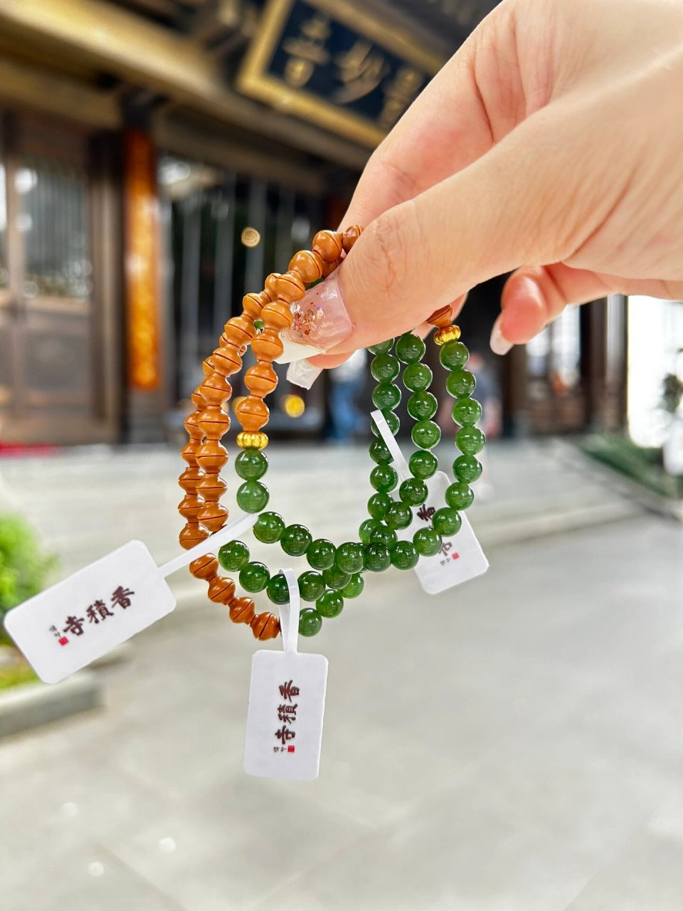 香积寺金饭碗:简单大方又不失贵气 能欣赏这款的姐妹真的很有品味