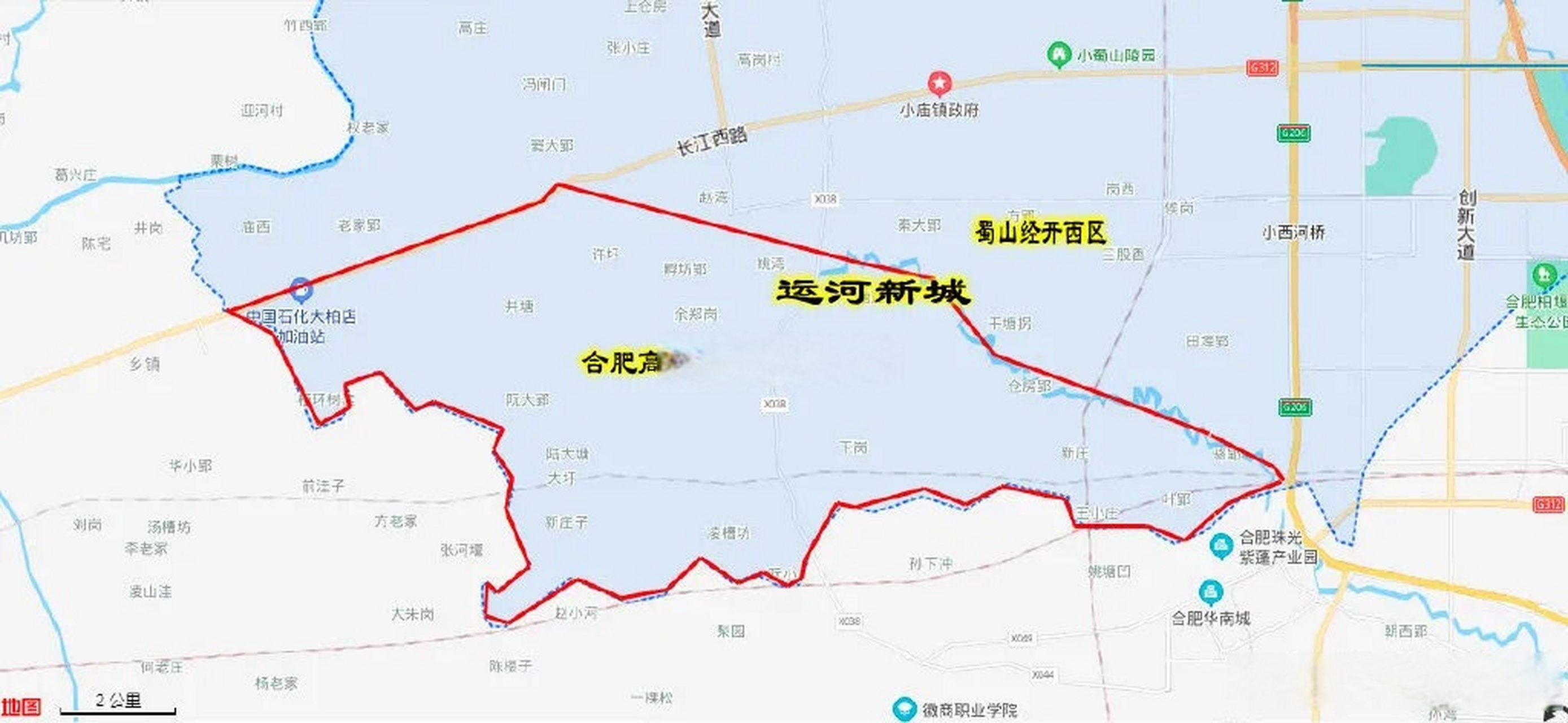 合肥蜀山运河新城小庙,很多人说这边未来房子多,其实我们看下运河新城