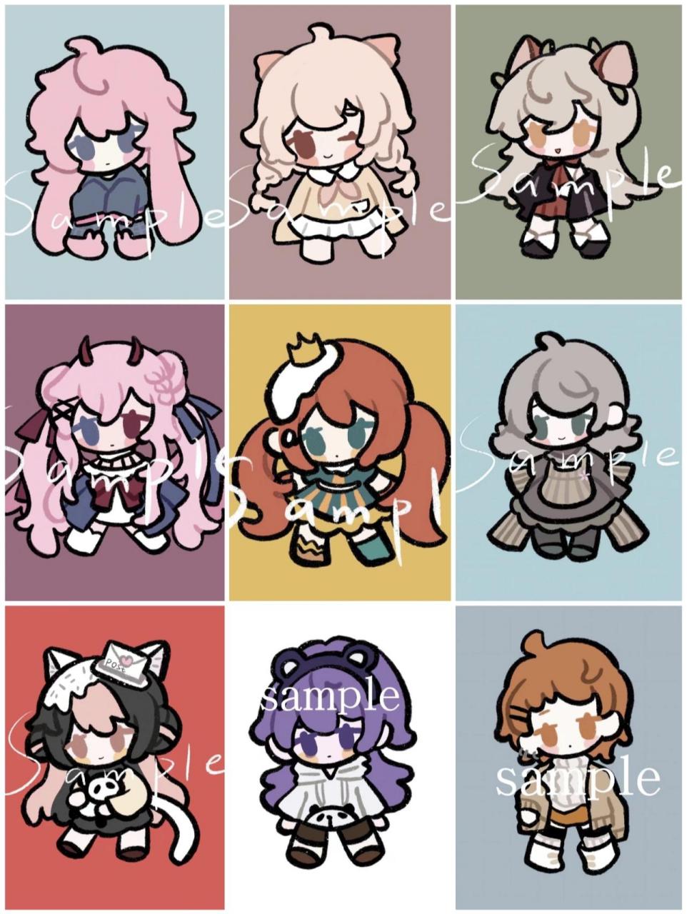 如何画出可爱的简笔q版人物 五月份的画,标题瞎写的