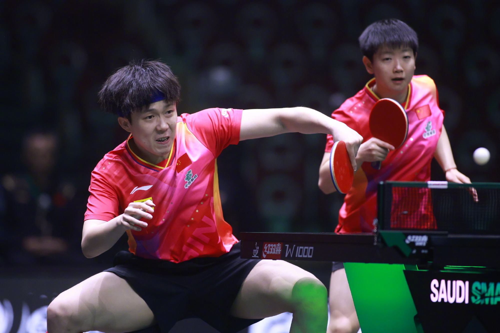 莎头组合今晚混双争冠王楚钦孙颖莎对阵黄镇廷杜凯琹